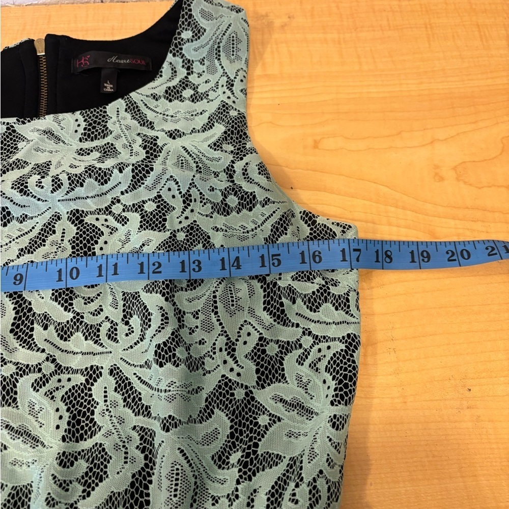 HeartSoul Green Sleeveless dress - Picture 8 of 9